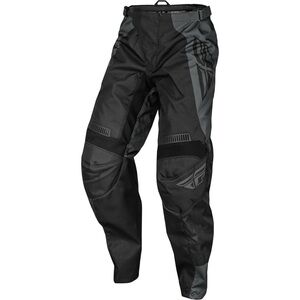 Fly Racing 377-93134 F-16 Moto Pants Black and Charcoal Gray in Size 34 Like New
